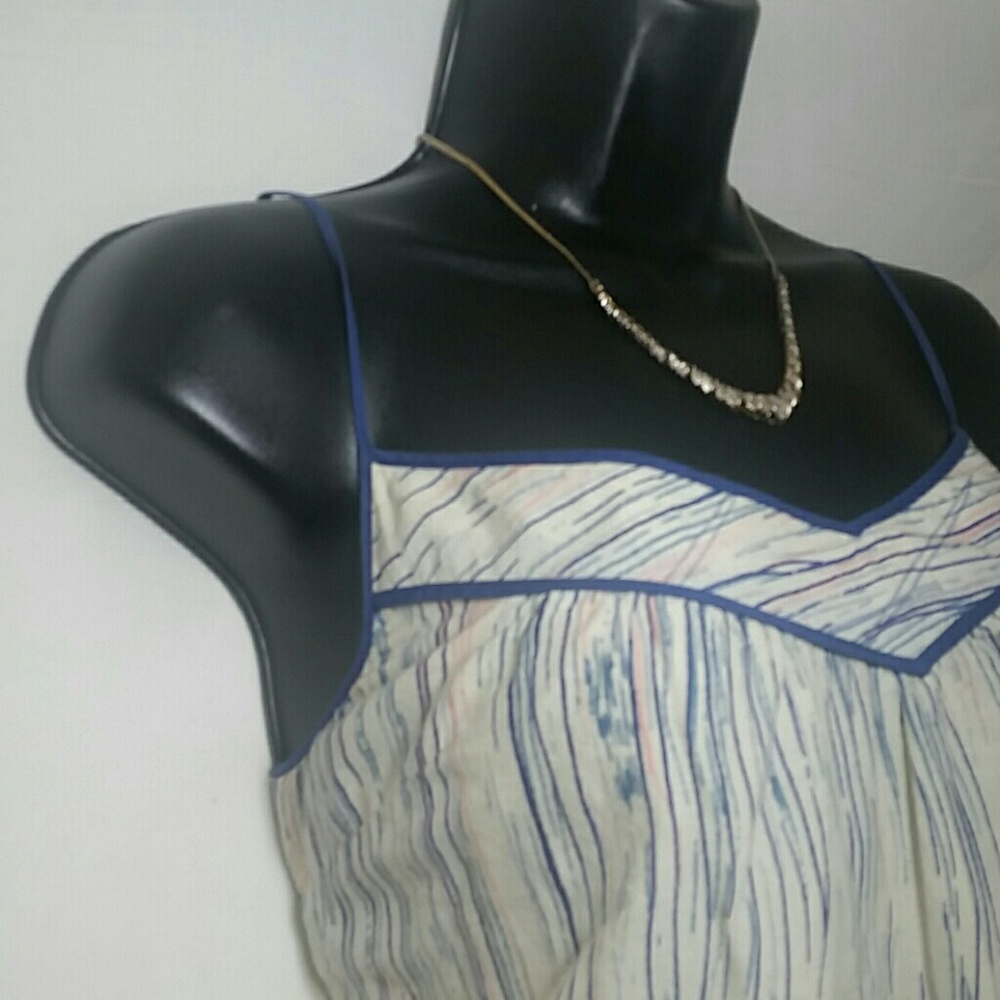 ANTHROPOLOGIE Viola Spaghetti Strap Dress Size 2 - Picture 3 of 6